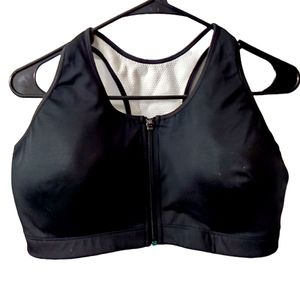 Hinds front zip sports bra 42D